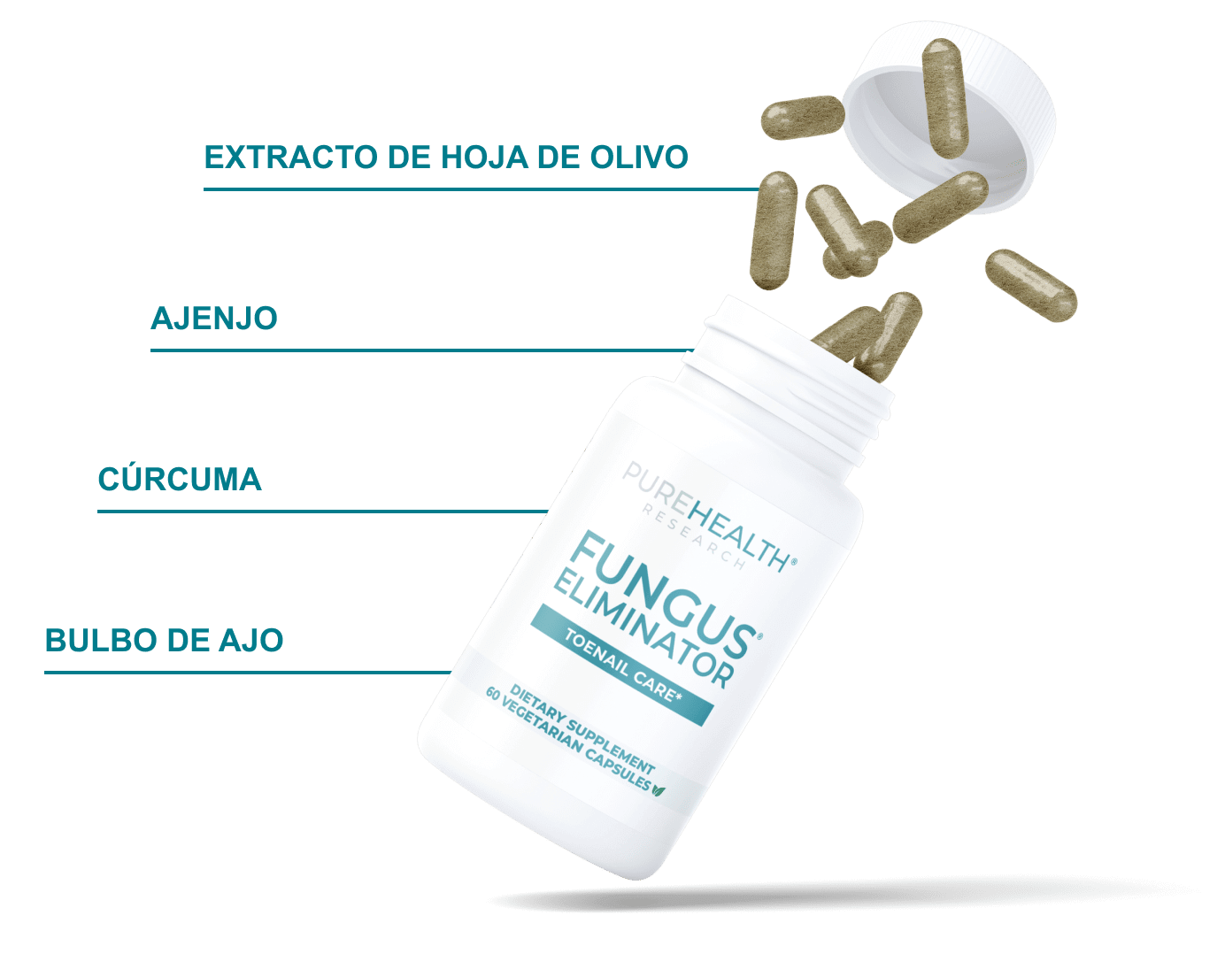 ingredients + bottle